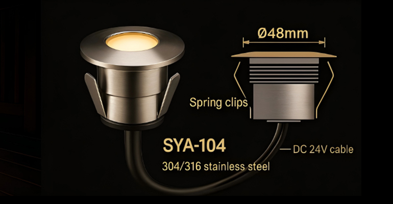 SYA-104 led luz de cubierta
