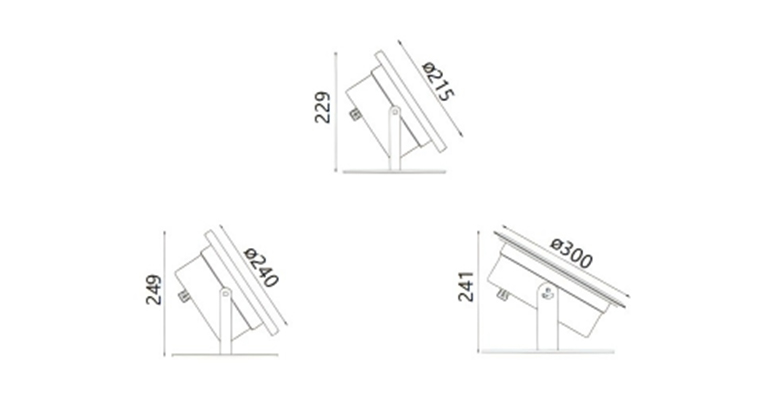 SYA-401 luz del punto submarino
