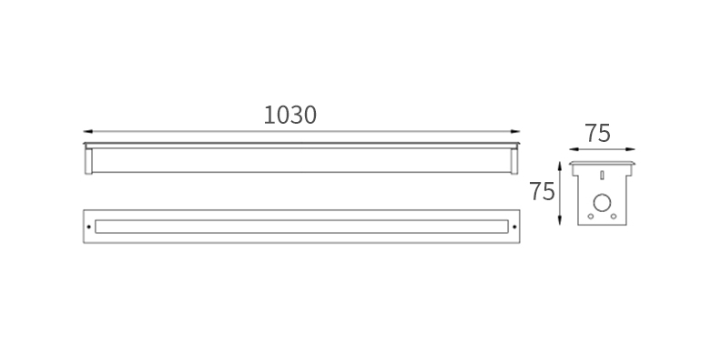 SYA-309 Lineal Luz Inground (Breves Especificaciones)