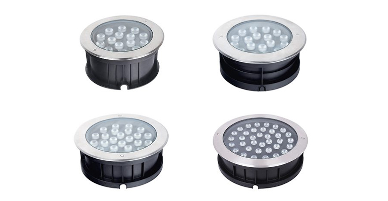 SYA-302 Luz redonda en tierra