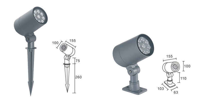 SYA-618 led luz de inundación