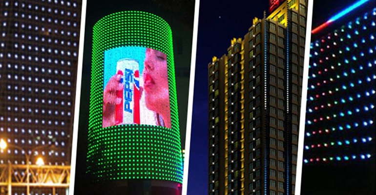 SYA-1001 luces de píxeles RGB