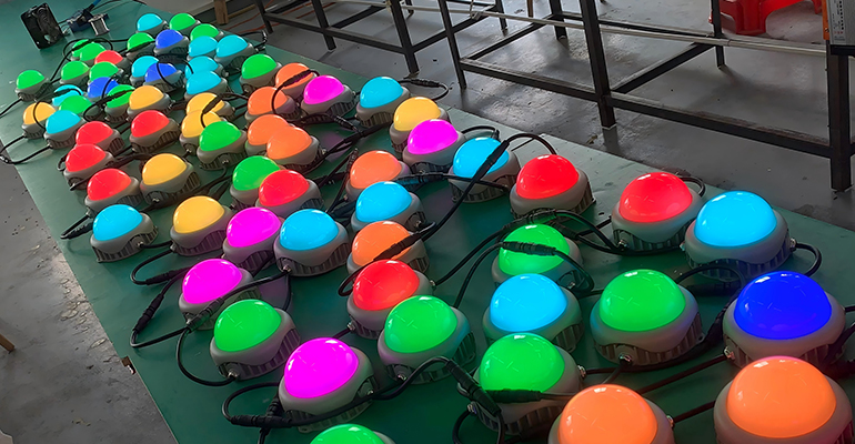 SYA-1001 luces de píxeles RGB