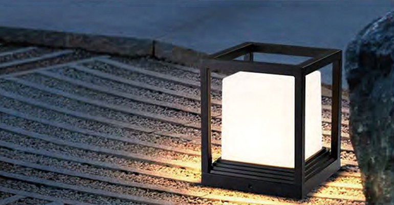 SYA-1403 Luzes de pilar de piedra al aire libre