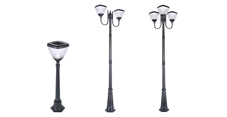 SYA-1607 Lámparas de polo al aire libre