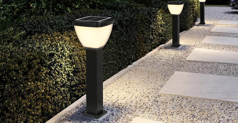 SYA-1711 Luces de césped alimentadas por energía solar