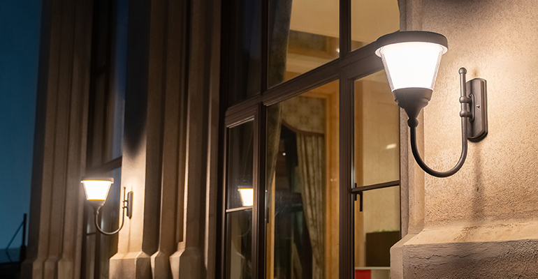 SYA-1806 Solar led lámpara de pared