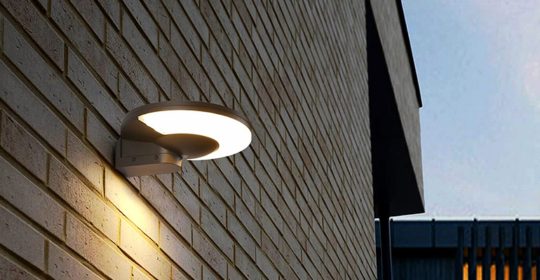 SYA-1802 luces de pared del patio solar