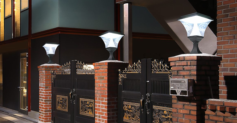 SYA-1905 Solar Puerta Post Lámparas