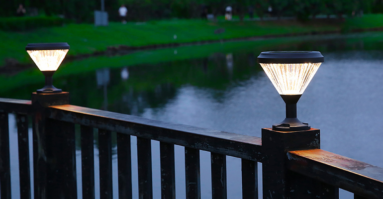 SYA-1901 lámpara de columna solar