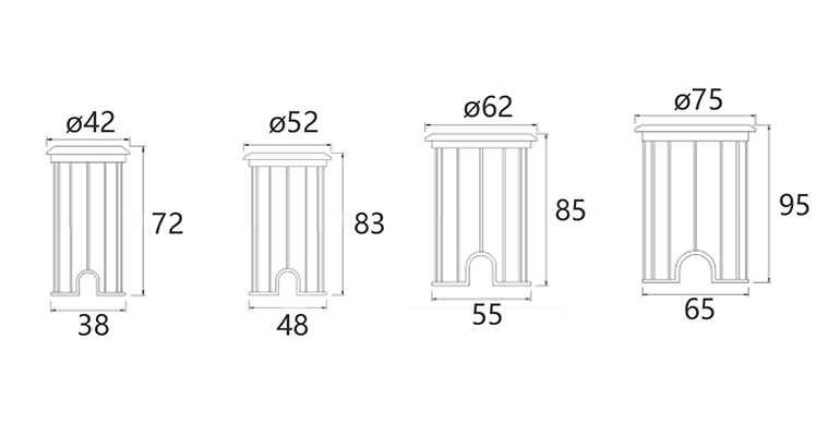 SYA-201 12V luces submarinas