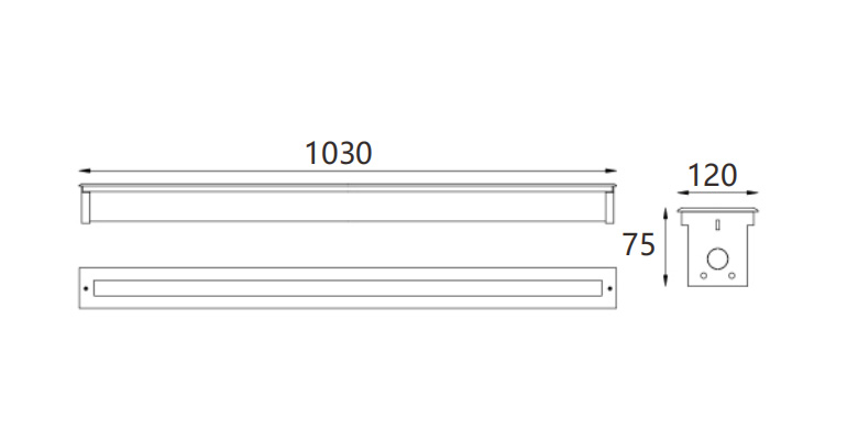 SYA-309-120 Underground Landscape Lights