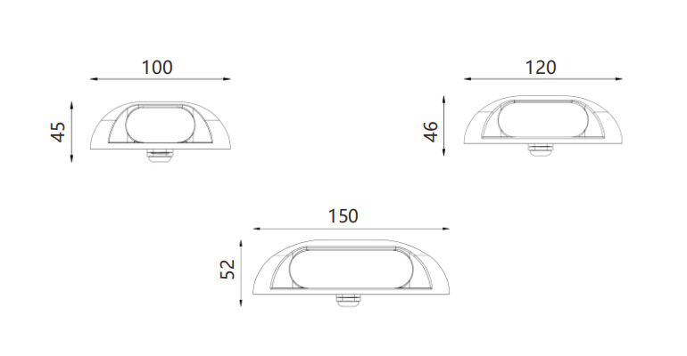 SYA-306 In-Ground Driveway Lights
