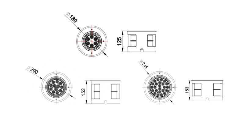 SYA-304B Inground LED Uplight
