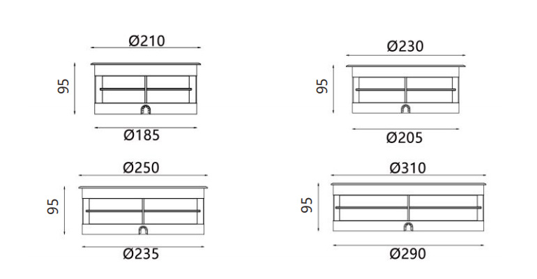 SYA-302P In-Ground Pathway Lights